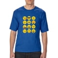 thumbnail image 1 of Artix - Big Men's T-Shirt, up to Tall Size 3XLT - Emoji Group, 1 of 5