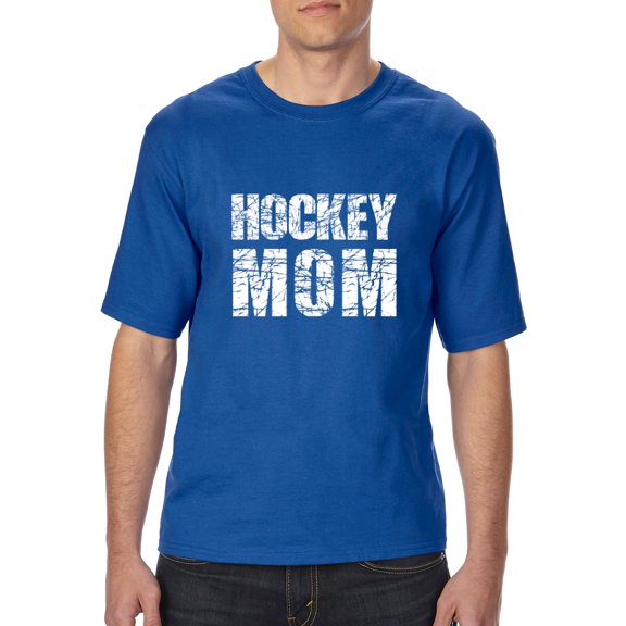 Artix - Big Men's T-Shirt, up to Tall Size 3XLT - Hockey Mom