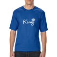 thumbnail image 1 of Artix - Big Men's T-Shirt, up to Tall Size 3XLT - King Crown, 1 of 5