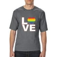 thumbnail image 1 of Artix - Big Men's T-Shirt, up to Tall Size 3XLT - Love Rainbow, 1 of 5