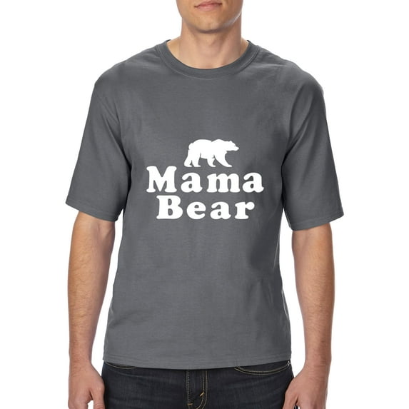 Artix - Big Men's T-Shirt, up to Tall Size 3XLT - Mama Bear