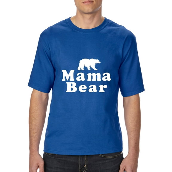 Artix - Big Men's T-Shirt, up to Tall Size 3XLT - Mama Bear