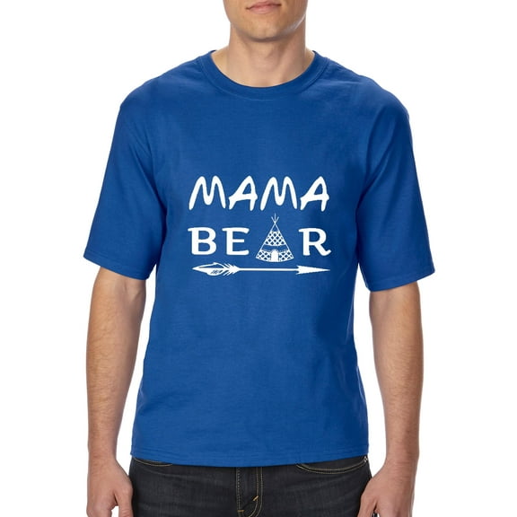 Artix - Big Men's T-Shirt, up to Tall Size 3XLT - Mama Bear