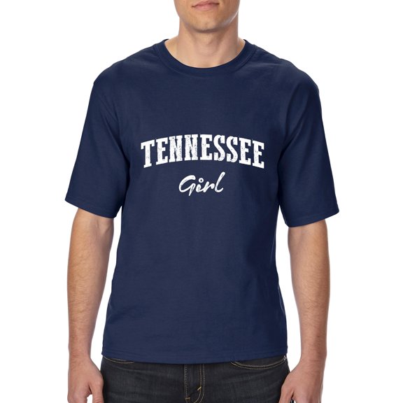 Artix - Big Men's T-Shirt, up to Tall Size 3XLT - Tennessee Girl