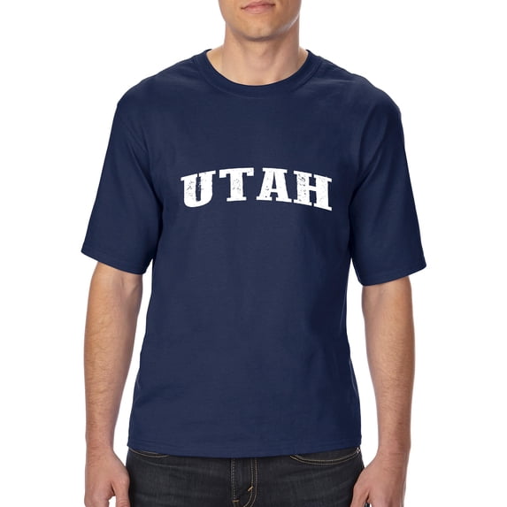 Artix - Big Men's T-Shirt, up to Tall Size 3XLT - Utah