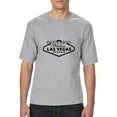 thumbnail image 1 of Artix - Big Men's T-Shirt, up to Tall Size 3XLT - Welcome to Las Vegas Nevada, 1 of 5