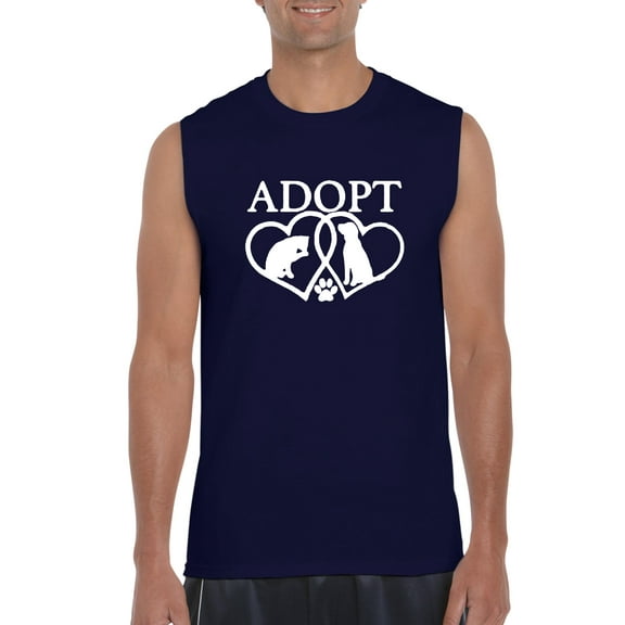 Artix - Men's Graphic T-Shirt Sleeveless - Adopt Animal Rescue