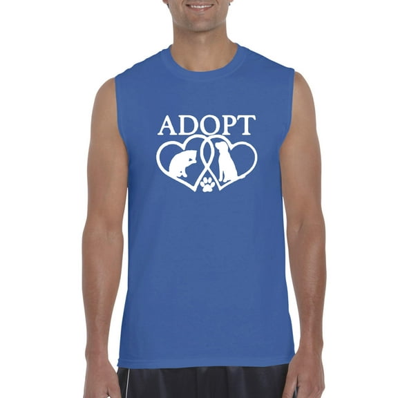 Artix - Men's Graphic T-Shirt Sleeveless - Adopt Animal Rescue