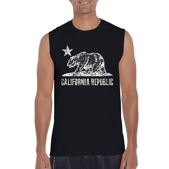 Artix - Men's Graphic T-Shirt Sleeveless - California Cali