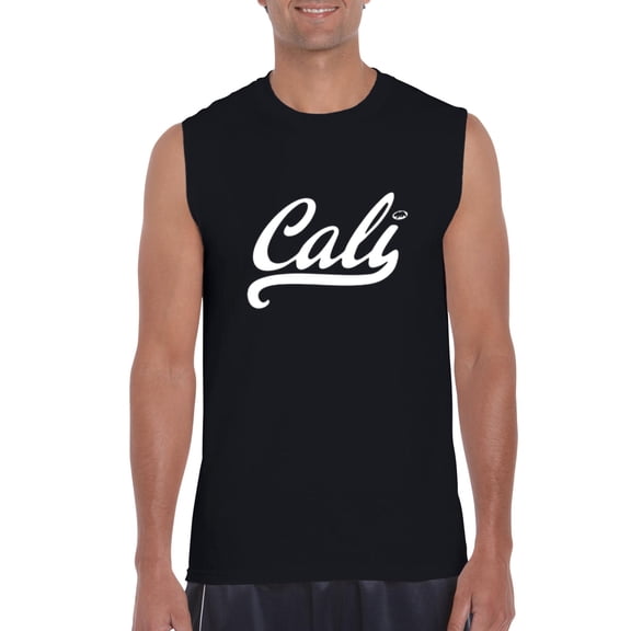 Artix - Men's Graphic T-Shirt Sleeveless - California Cali
