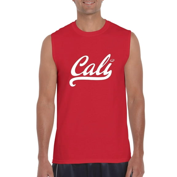 Artix - Men's Graphic T-Shirt Sleeveless - California Cali