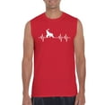 thumbnail image 1 of Artix - Men's Graphic T-Shirt Sleeveless - Elephant Heartbeat, 1 of 5