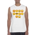 thumbnail image 1 of Artix - Men's Graphic T-Shirt Sleeveless - Emoji Entourage, 1 of 5