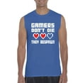 thumbnail image 1 of Artix - Men's Graphic T-Shirt Sleeveless - Gamers Respawn, 1 of 5
