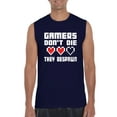 thumbnail image 1 of Artix - Men's Graphic T-Shirt Sleeveless - Gamers Respawn, 1 of 5