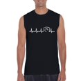 thumbnail image 1 of Artix - Men's Graphic T-Shirt Sleeveless - Heartbeat Photography, 1 of 5