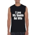 thumbnail image 1 of Artix - Men's Graphic T-Shirt Sleeveless - I Love My Soldier, 1 of 5