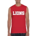 thumbnail image 1 of Artix - Men's Graphic T-Shirt Sleeveless - Lions, 1 of 5