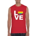 thumbnail image 1 of Artix - Men's Graphic T-Shirt Sleeveless - Love Rainbow, 1 of 5