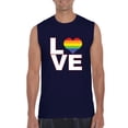 thumbnail image 1 of Artix - Men's Graphic T-Shirt Sleeveless - Love Rainbow, 1 of 5