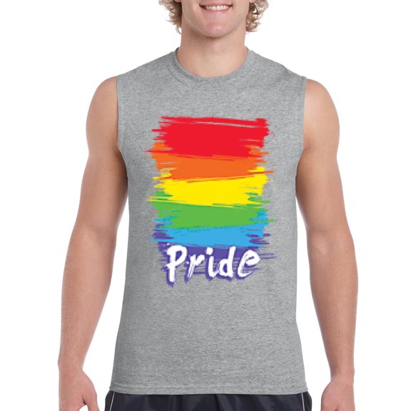 Artix - Men's Graphic T-Shirt Sleeveless - Rainbow Pride