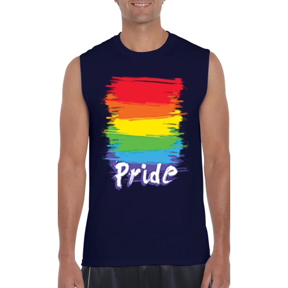 Artix - Men's Graphic T-Shirt Sleeveless - Rainbow Pride