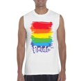 thumbnail image 1 of Artix - Men's Graphic T-Shirt Sleeveless - Rainbow Pride, 1 of 5