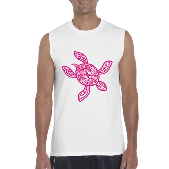 Artix - Men's Graphic T-Shirt Sleeveless - Sea Turtle Hawaii