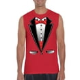thumbnail image 1 of Artix - Men's Graphic T-Shirt Sleeveless - Tuxedo Prom Costume, 1 of 5