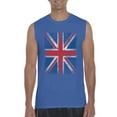 thumbnail image 1 of Artix - Men's Graphic T-Shirt Sleeveless - Union Jack British Flag, 1 of 5