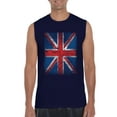 thumbnail image 1 of Artix - Men's Graphic T-Shirt Sleeveless - Union Jack British Flag, 1 of 5
