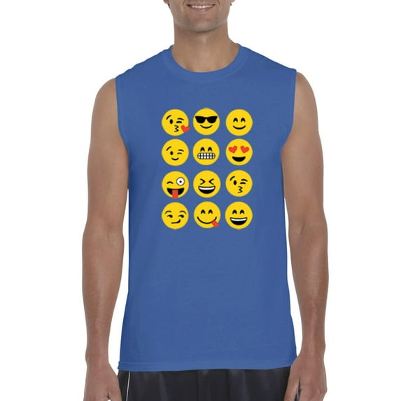 Artix - Men's Graphic T-Shirt Sleeveless, up to Men Size 3XL - Emoji Group