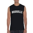 thumbnail image 1 of Artix - Men's Graphic T-Shirt Sleeveless, up to Men Size 3XL - Nashville Tennessee Flag, 1 of 5