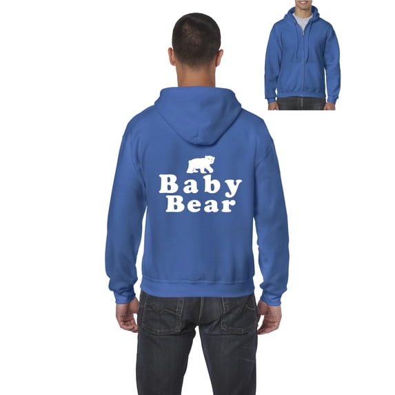 Artix - Men's Sweatshirt Full-Zip Pullover - Baby Bear