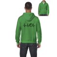 thumbnail image 1 of Artix - Men's Sweatshirt Full-Zip Pullover - Basketball Heartbeat, 1 of 5