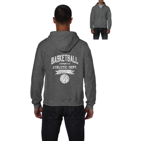 Artix - Men's Sweatshirt Full-Zip Pullover - Basketball
