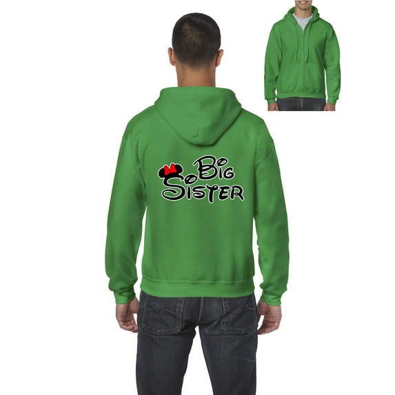 Artix - Men's Sweatshirt Full-Zip Pullover - Big Sister