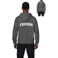 thumbnail image 1 of Artix - Men's Sweatshirt Full-Zip Pullover - Chicago, 1 of 5