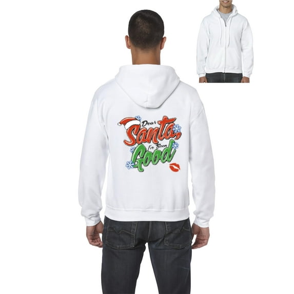 Artix - Men's Sweatshirt Full-Zip Pullover - Christmas Dear Santa