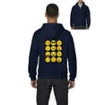 thumbnail image 1 of Artix - Men's Sweatshirt Full-Zip Pullover - Emoji Group, 1 of 5