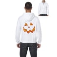 thumbnail image 1 of Artix - Men's Sweatshirt Full-Zip Pullover - Halloween Costume Pumpkin Face, 1 of 5