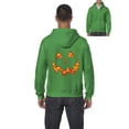 thumbnail image 1 of Artix - Men's Sweatshirt Full-Zip Pullover - Halloween Costume Pumpkin Face, 1 of 5