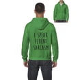 thumbnail image 1 of Artix - Men's Sweatshirt Full-Zip Pullover - I Speak Fluent Sarcasm, 1 of 5