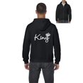 thumbnail image 1 of Artix - Men's Sweatshirt Full-Zip Pullover - King Crown, 1 of 5