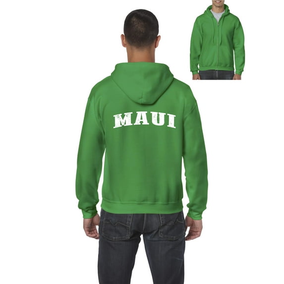 Artix - Men's Sweatshirt Full-Zip Pullover - Maui Hawaii
