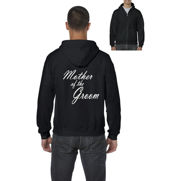 Artix - Men's Sweatshirt Full-Zip Pullover - Mother of The Groom