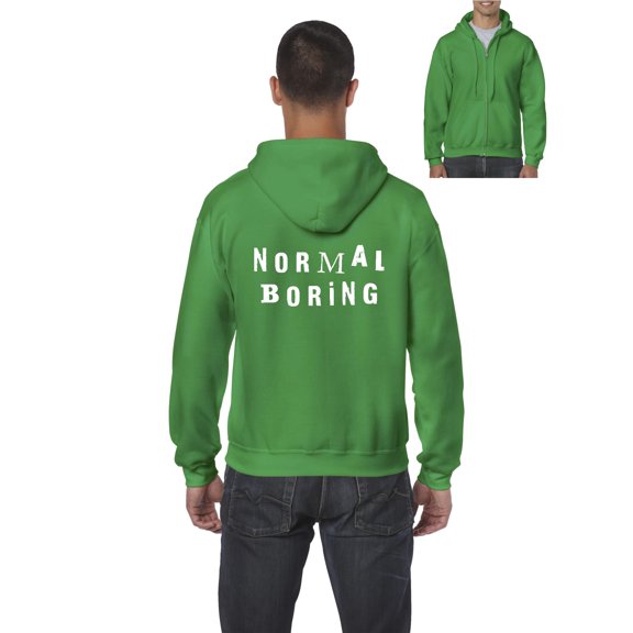 Artix - Men's Sweatshirt Full-Zip Pullover - Normal is Boring