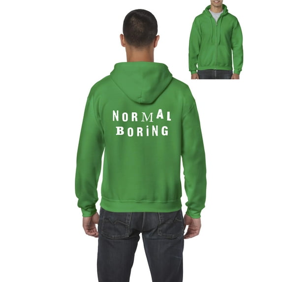 Artix - Men's Sweatshirt Full-Zip Pullover - Normal is Boring