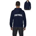 thumbnail image 1 of Artix - Men's Sweatshirt Full-Zip Pullover - Portugal, 1 of 5