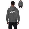 thumbnail image 1 of Artix - Men's Sweatshirt Full-Zip Pullover - Seattle, 1 of 5